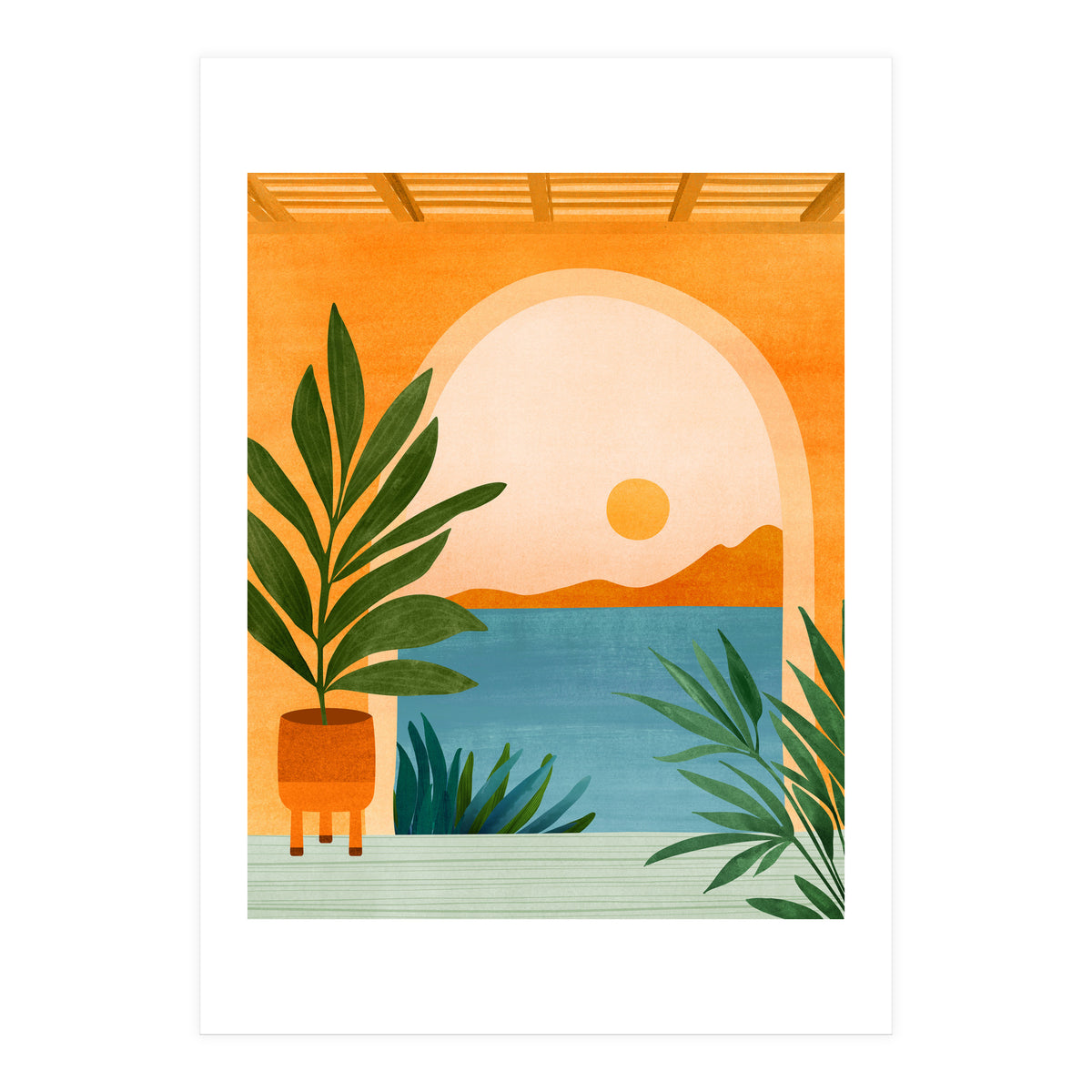 Riviera Villa View (Print Only)