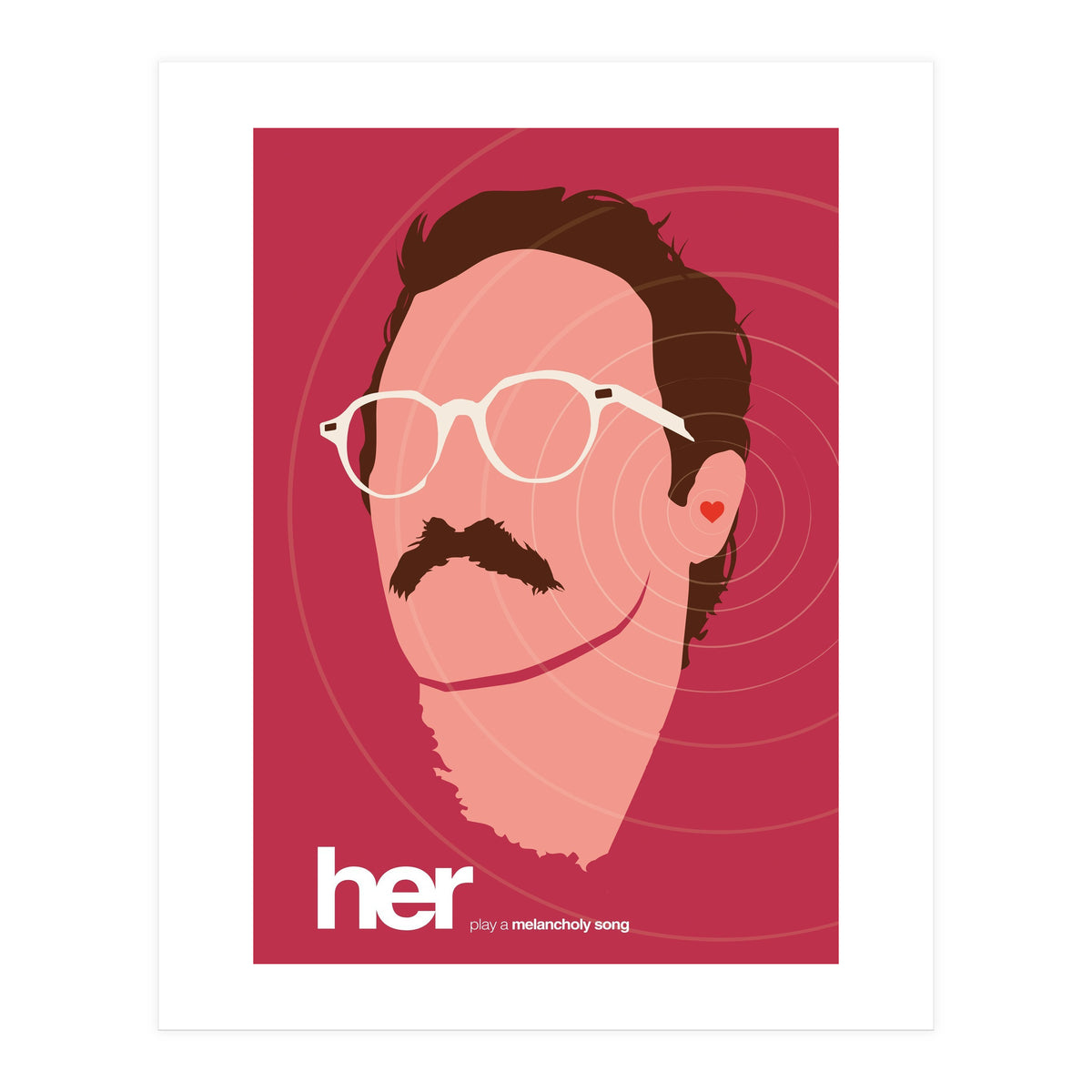 Her movie poster (Print Only)