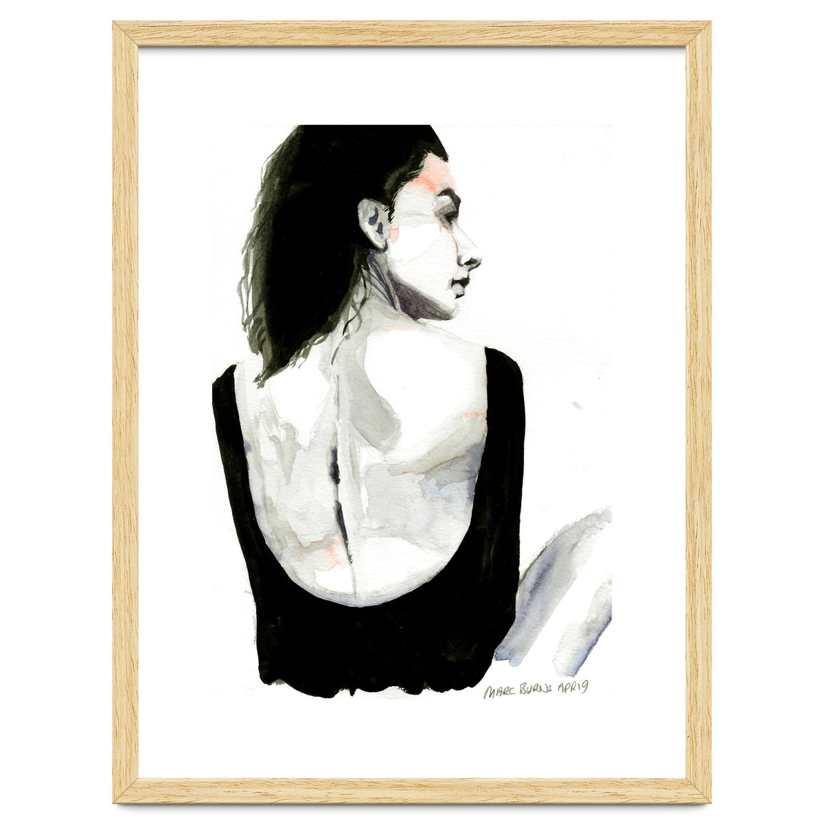 Untitled #4 - Woman with her back to us