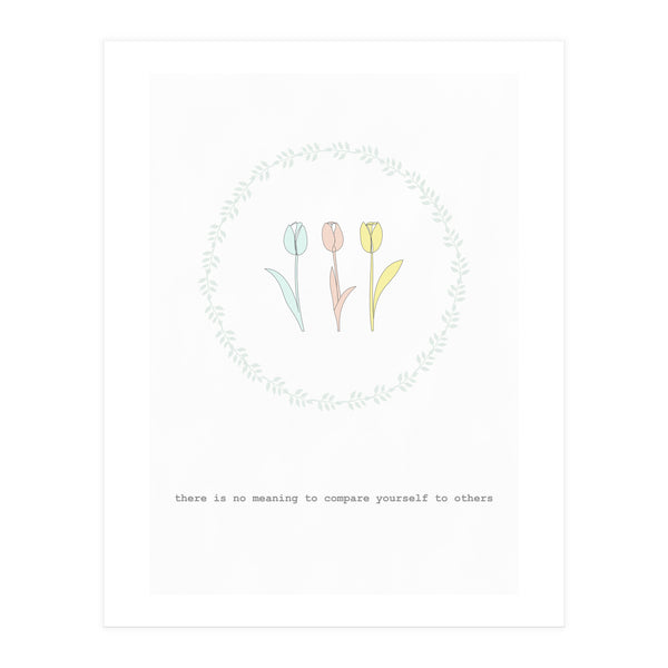 Tulip Flowers   (Print Only)