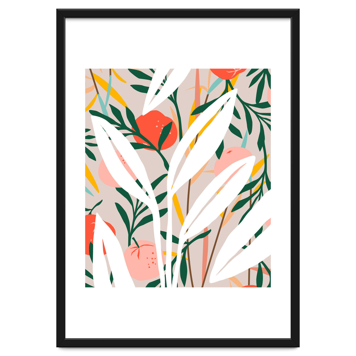 Abstract Plant Blush