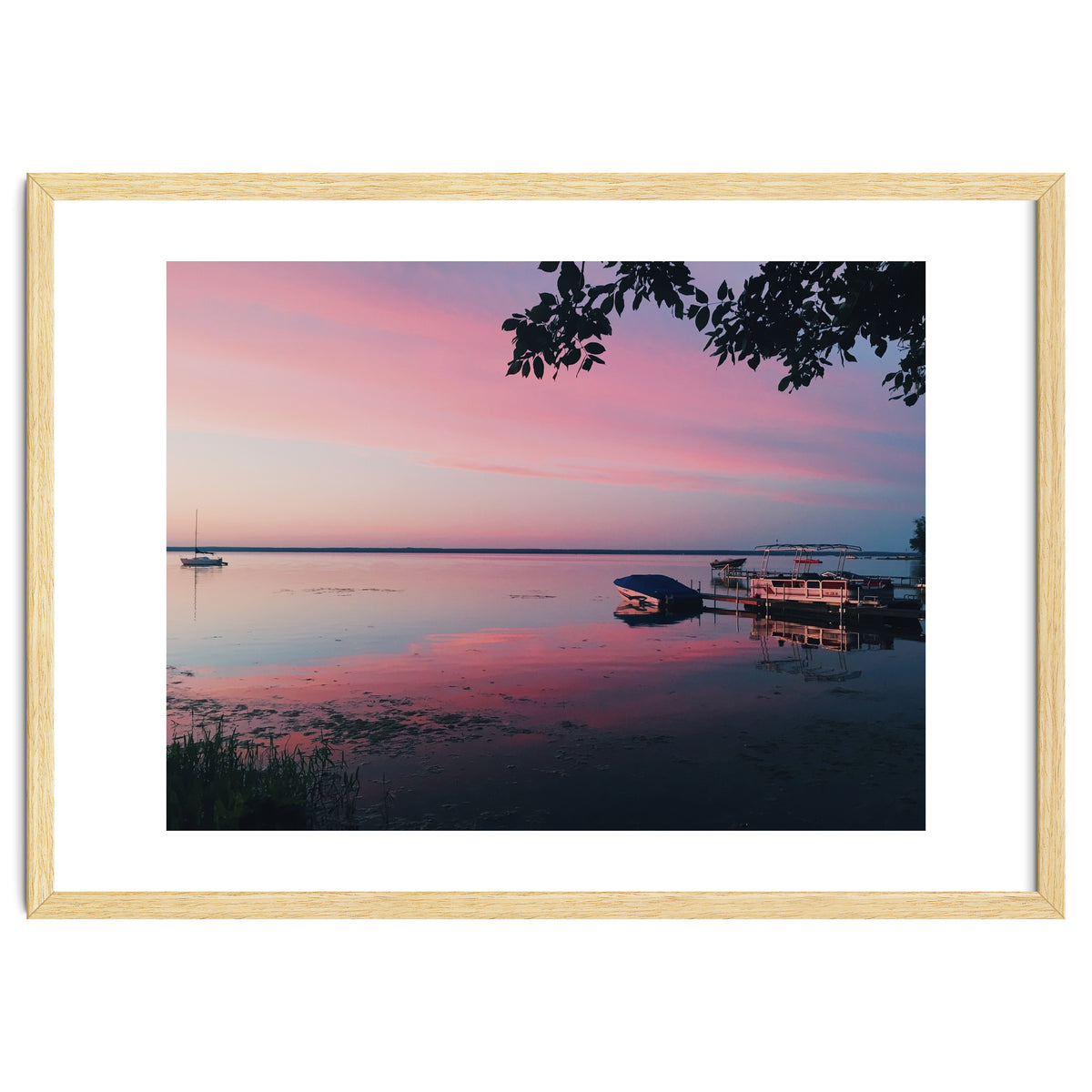 Magic hour on the lake