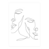 Male couple face (Print Only) thumbnail