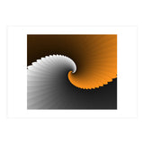 Orange Spiral Wings (Print Only) thumbnail