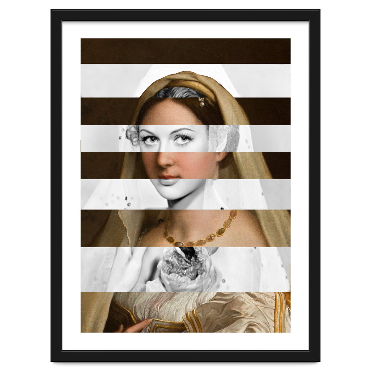 Raphael's Woman With A Veil & Hedy Lamarr