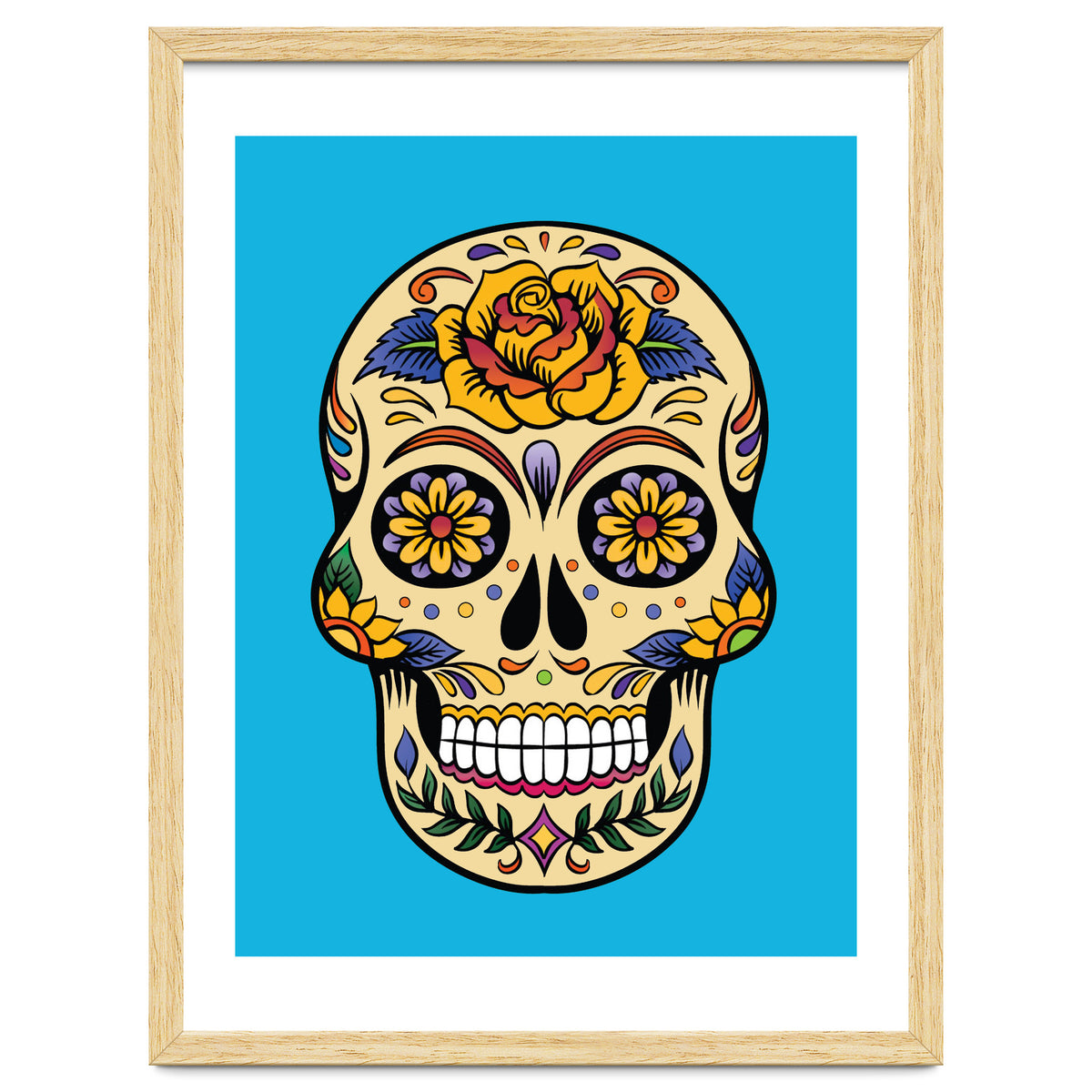 Colorful Skull II