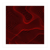 Waves Red (Print Only) thumbnail