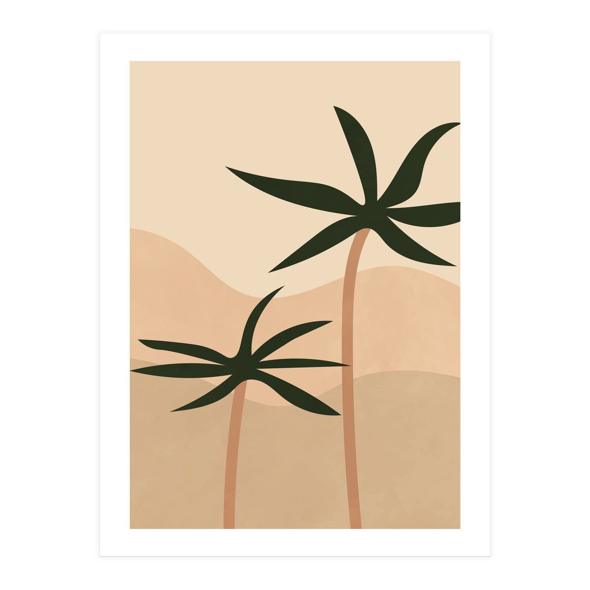 Bohemian Style Palm Spring (Print Only)
