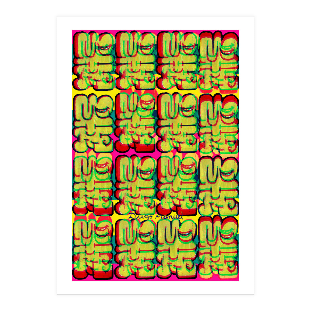 Graffitis 2021 Tapiz 118 (Print Only)