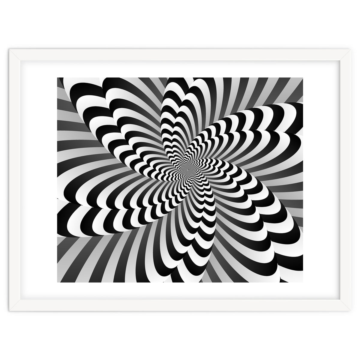 Abstract Optical Illusion
