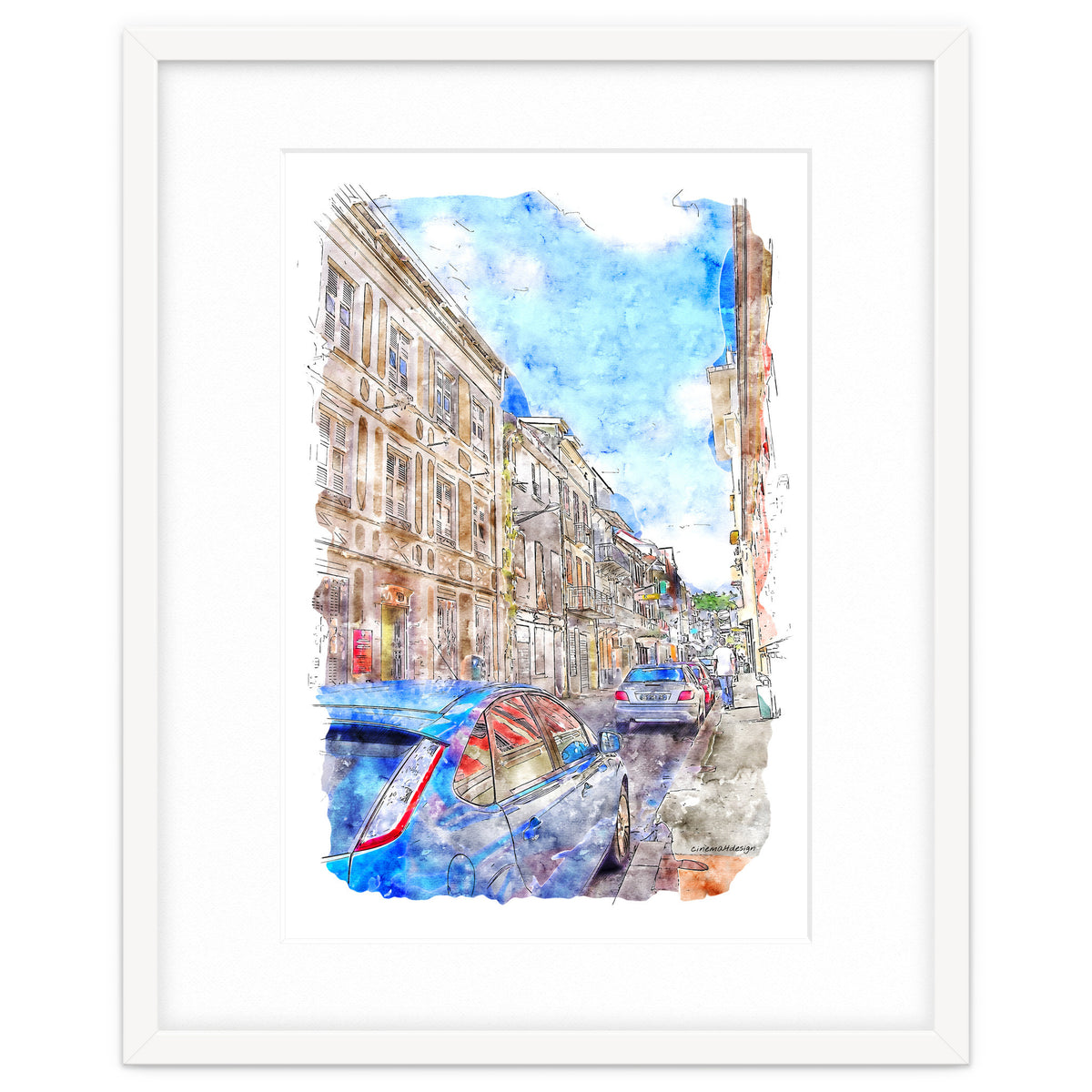 Street of Fort-de-France