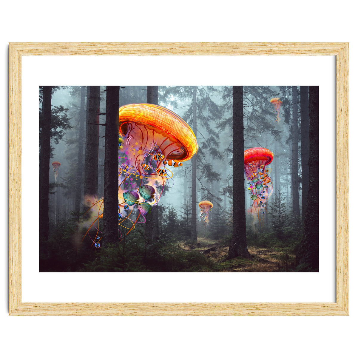 Forest Jellyfish For Print7000