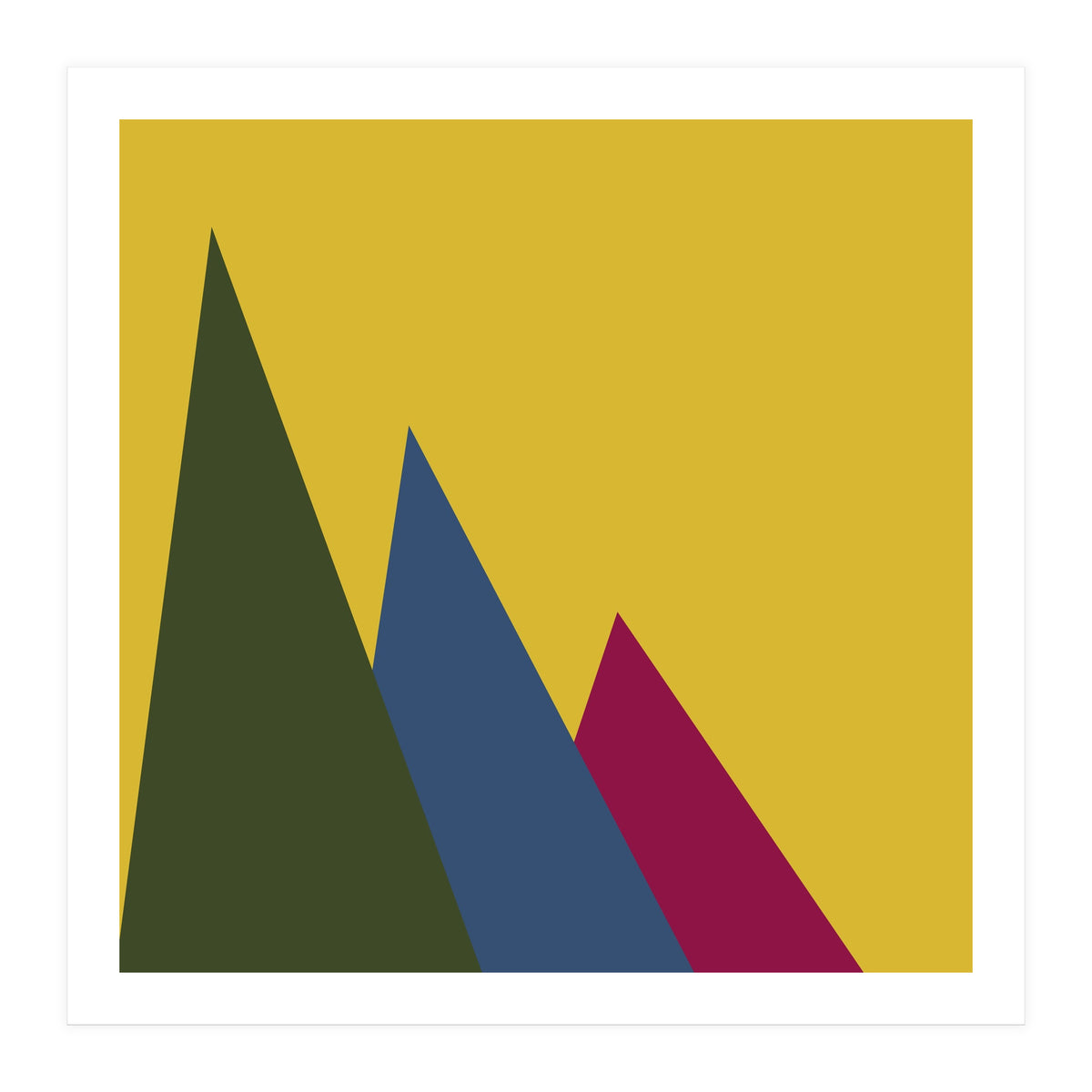 Abstract modern forest (Print Only)