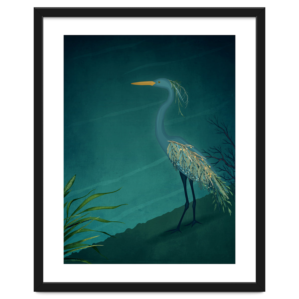 Camouflage:  The Crane