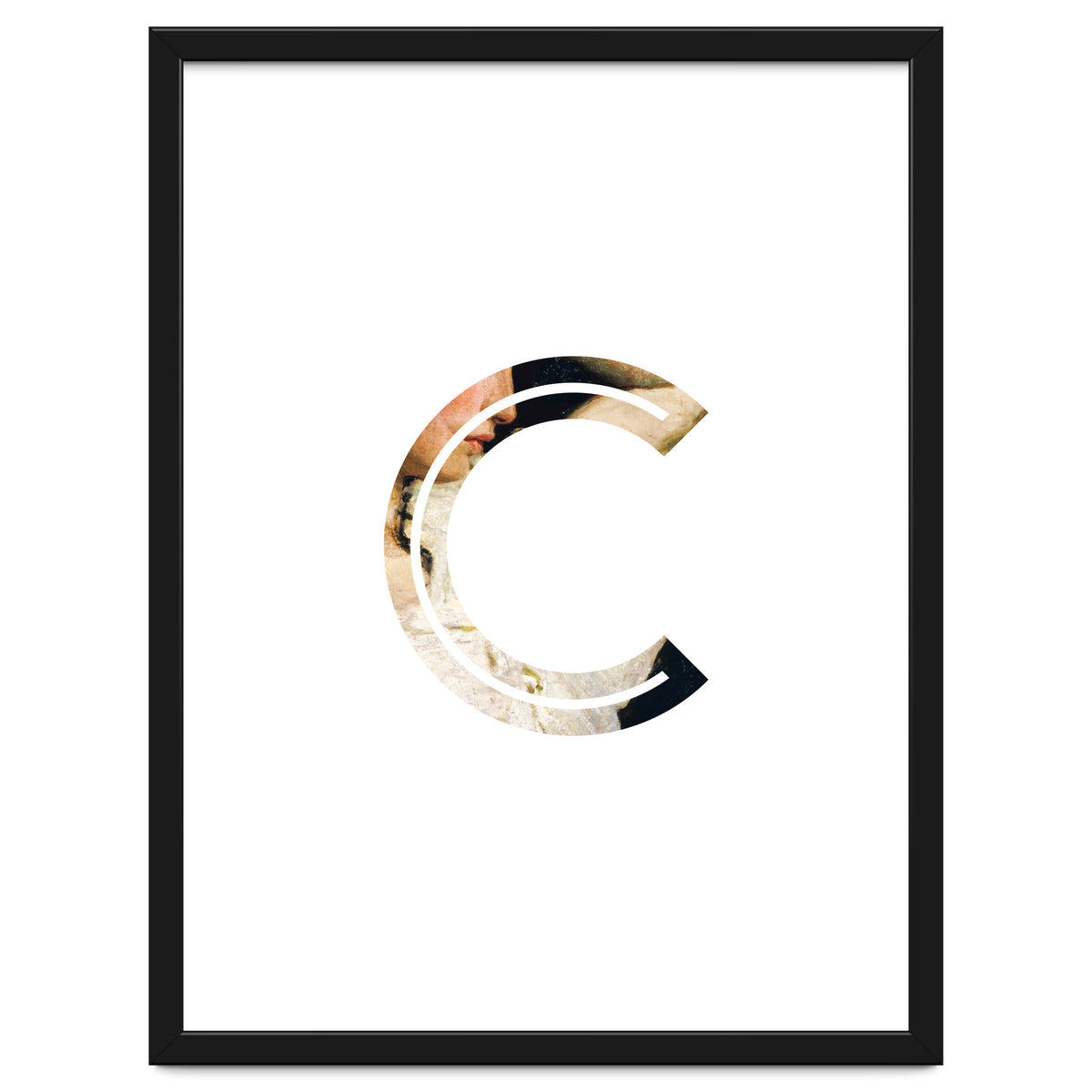 Letter C - (Impress)