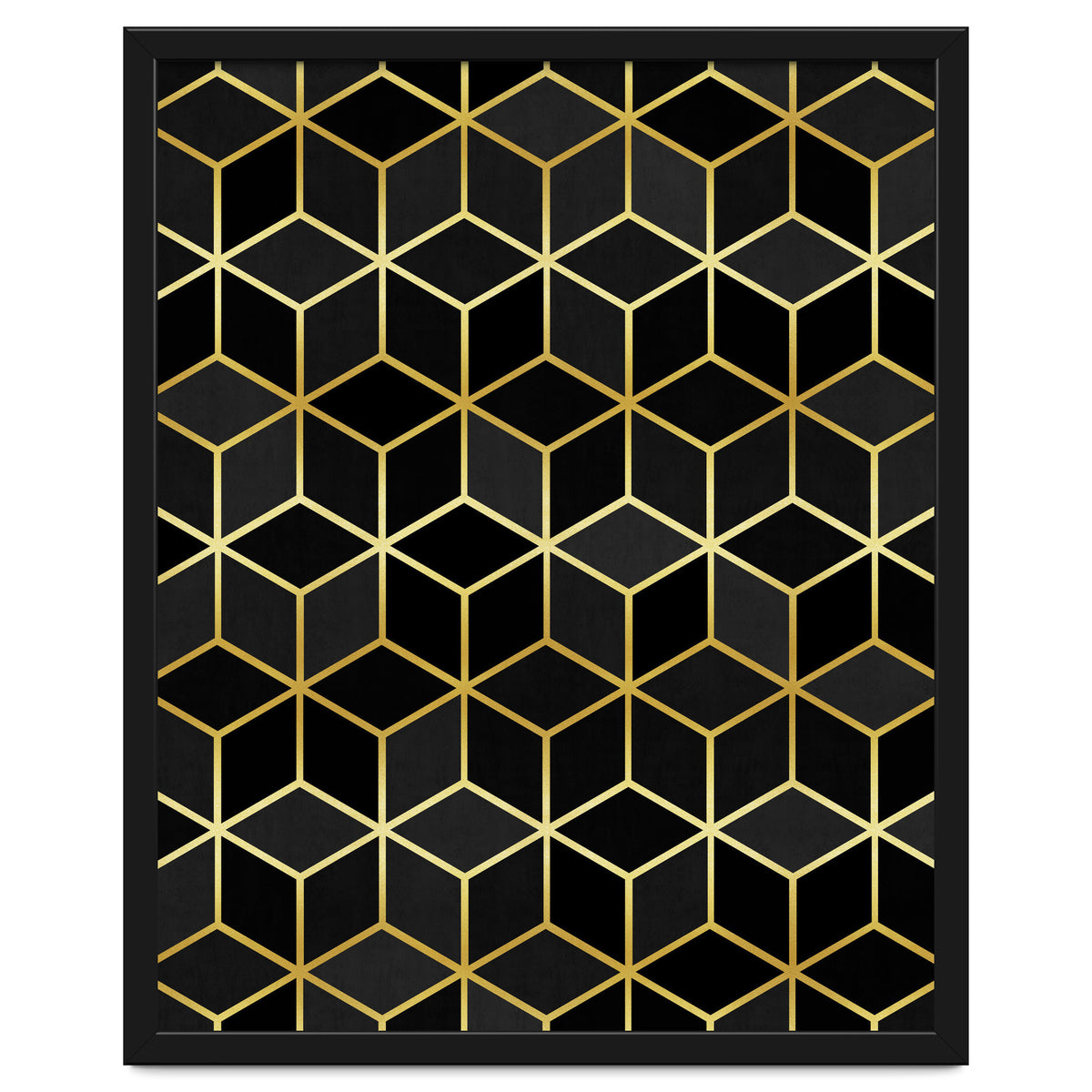 Colorful and golden pattern IV