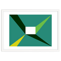 Geometric Shapes No. 27 - green, yellow & lime