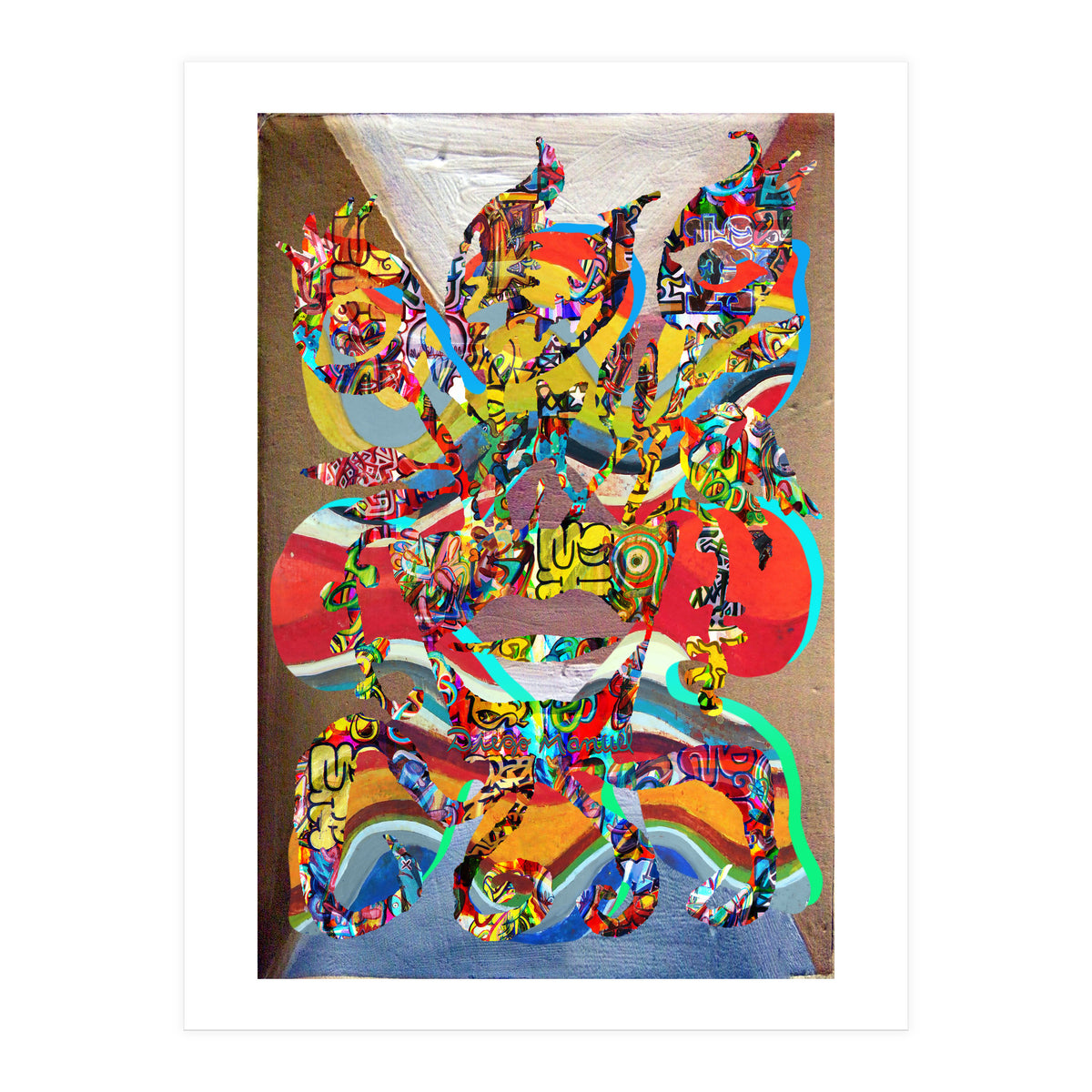 Pop Abstract Escena 2023 27 (Print Only)