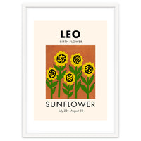 Leo Birth Flower Sunflower