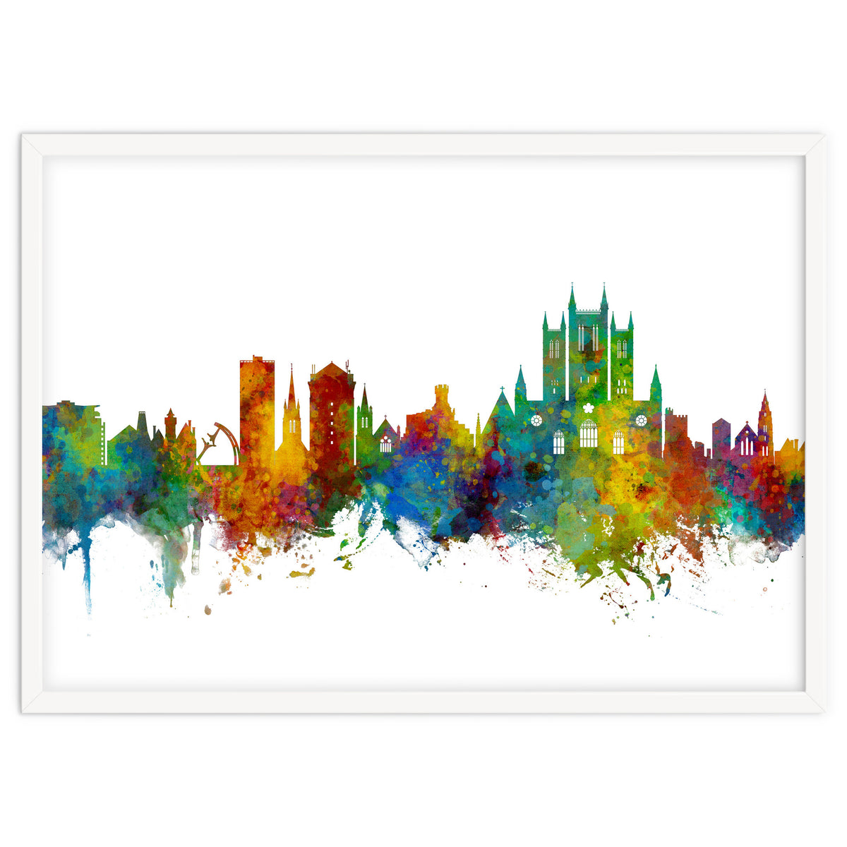 Lincoln England Skyline