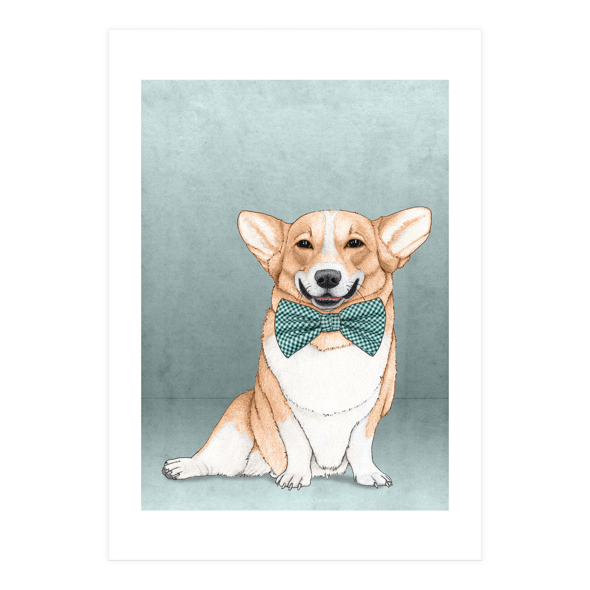 Corgi Dog (Print Only)