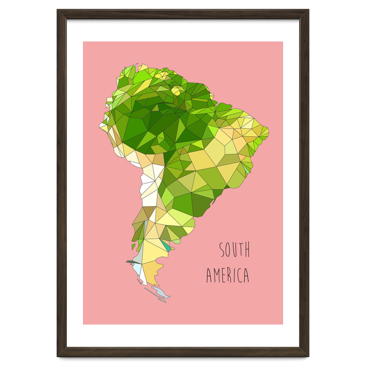 SOUTH AMERICA – Pink