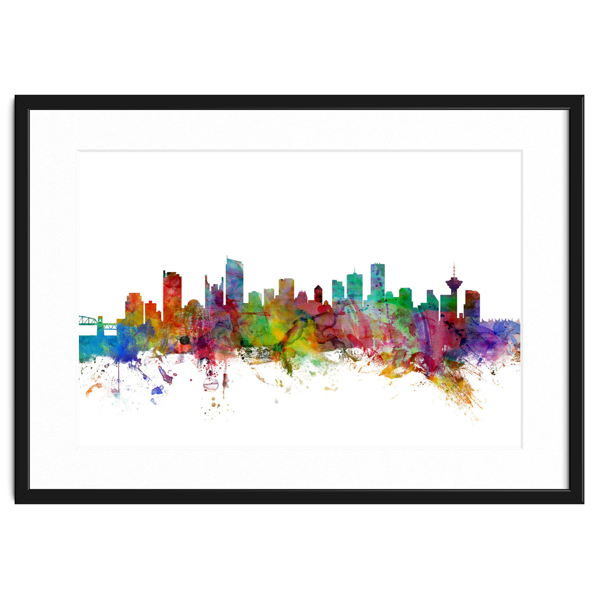 Vancouver Canada Skyline