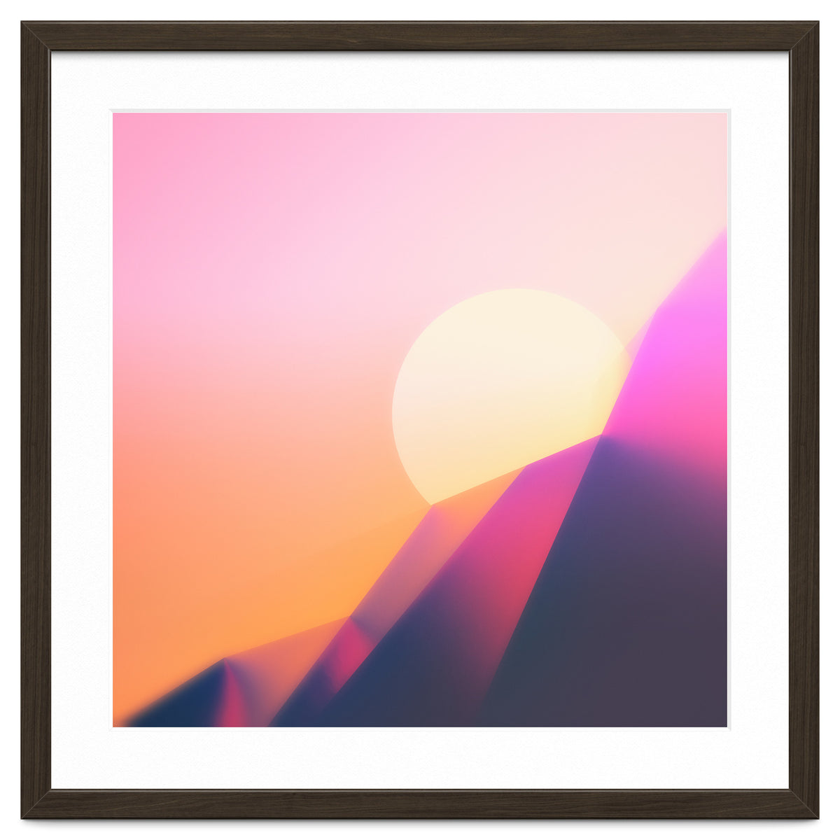 Sun Desert Mountain Sky