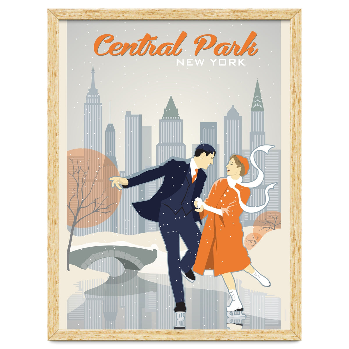 Skating in Central Park