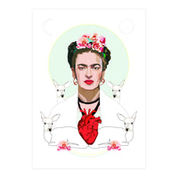 Frida Kahlo (light) (Print Only)