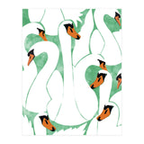 White Calm Was Born Into A Swan (Print Only) thumbnail