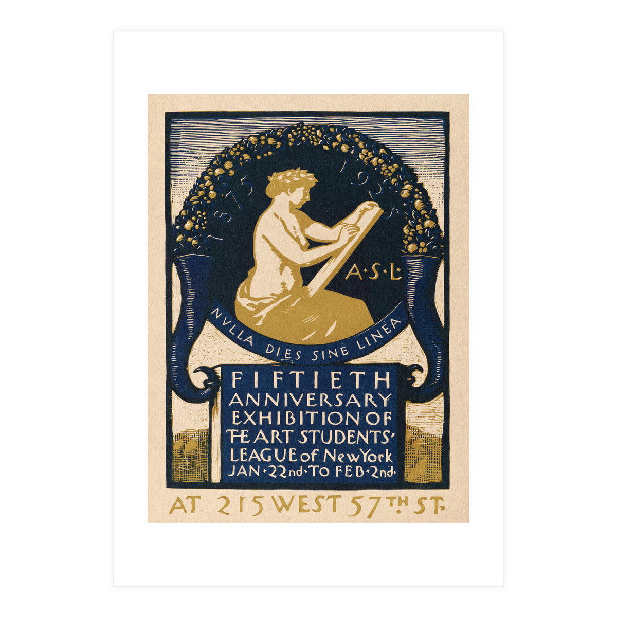 The Art Students League Of New York Exhibition (Print Only)