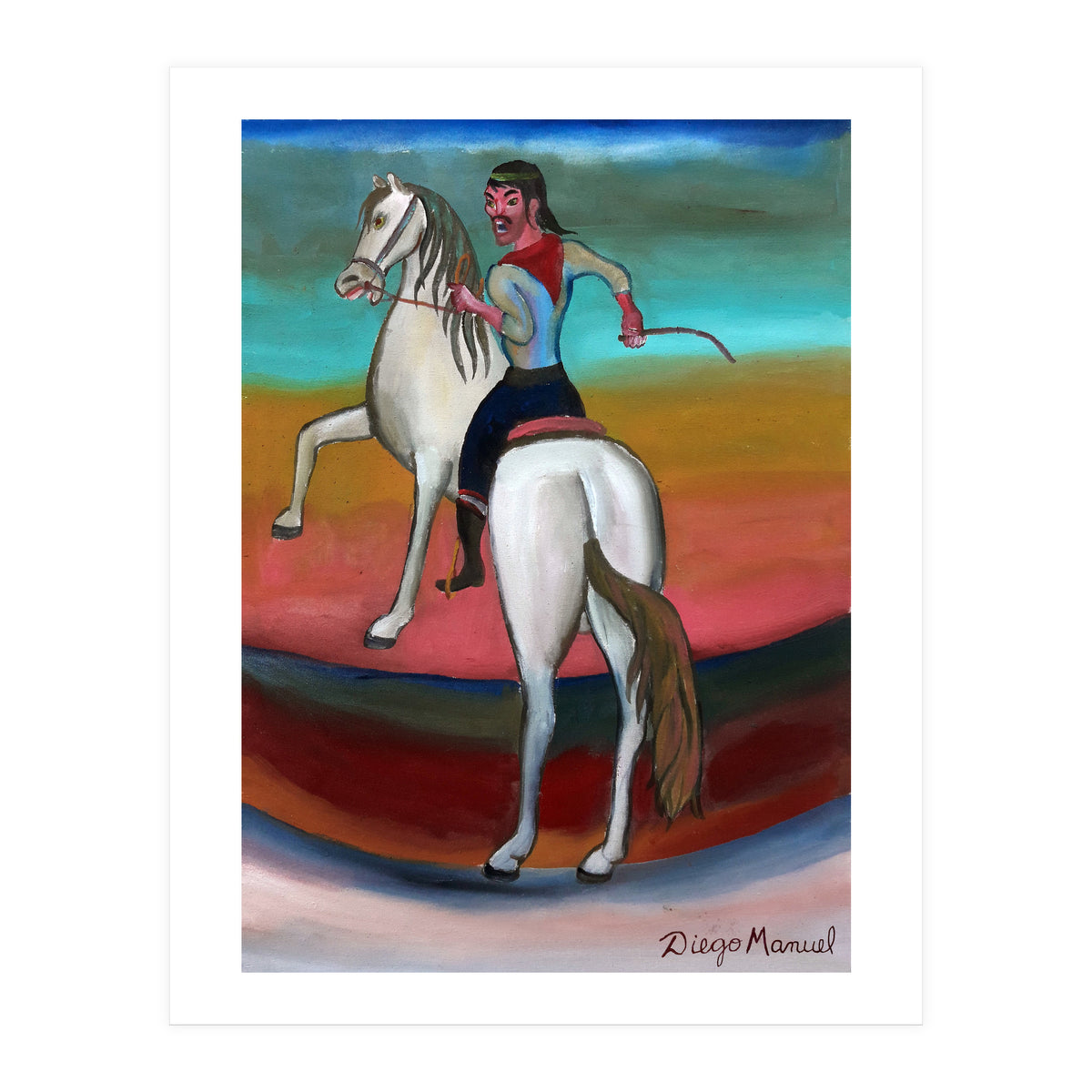 Gaucho A Caballo 7 (Print Only)