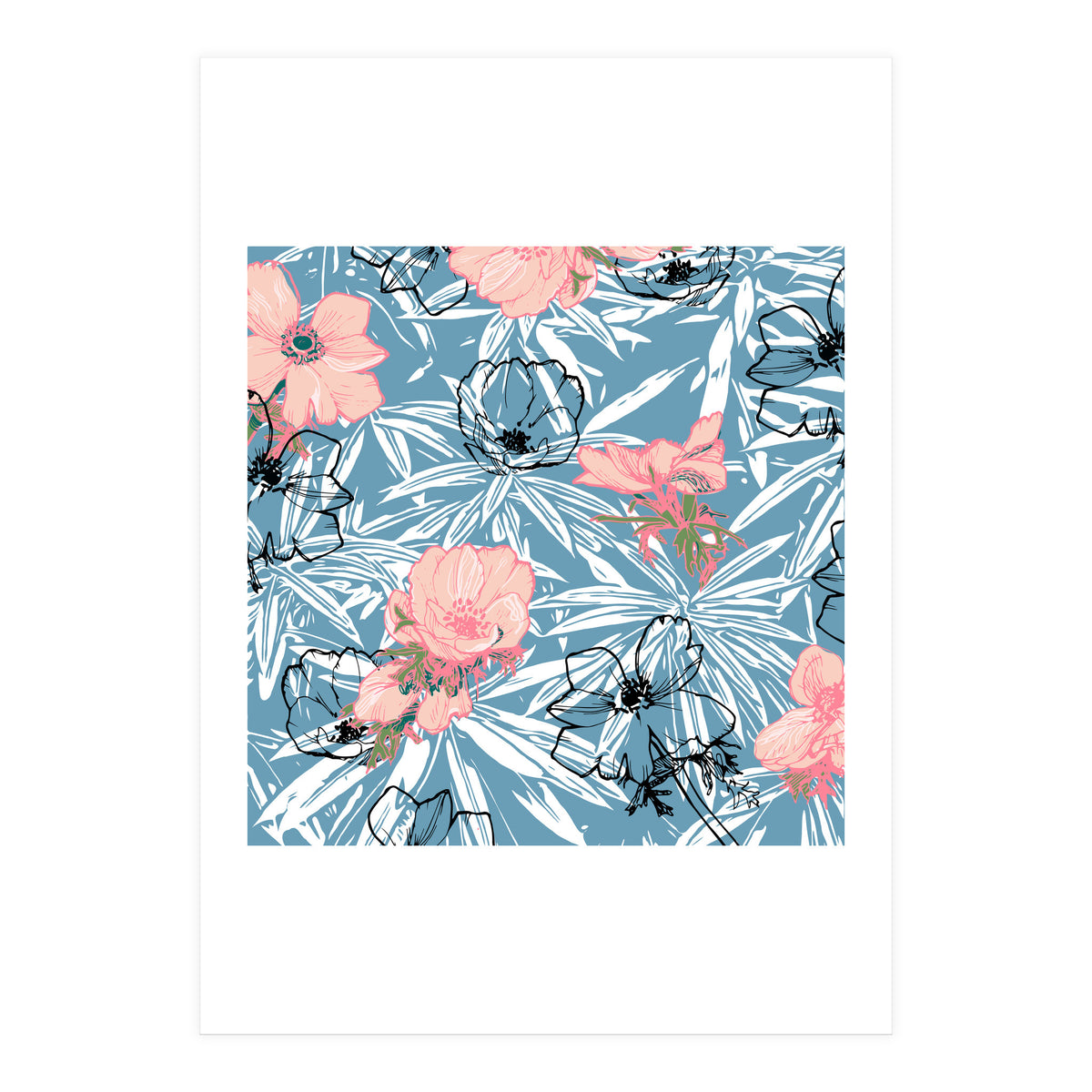 Backyard Palm (Print Only)