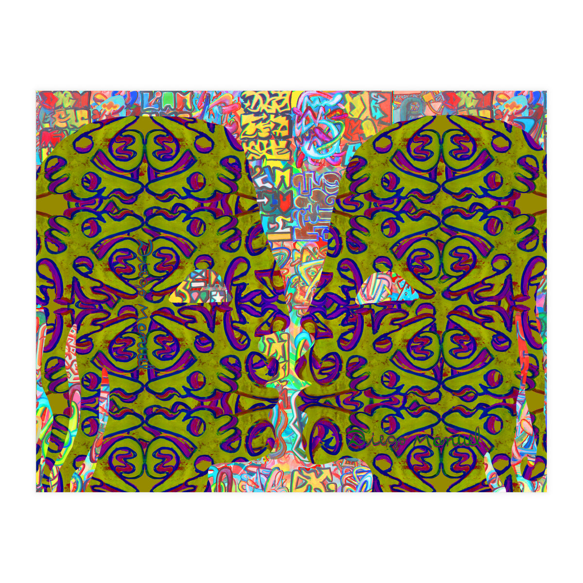 Abstracto Pop Nuevo B12 (Print Only)