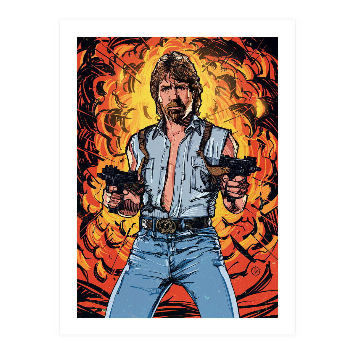 Chuck Norris (Print Only)