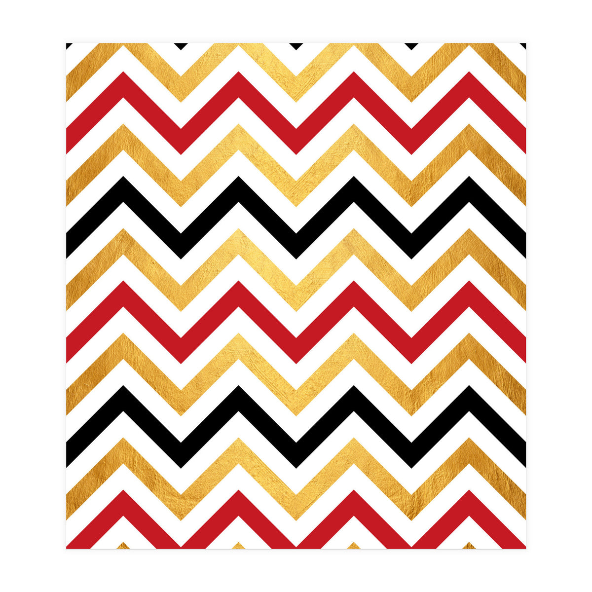 Chevron Golden II (Print Only)