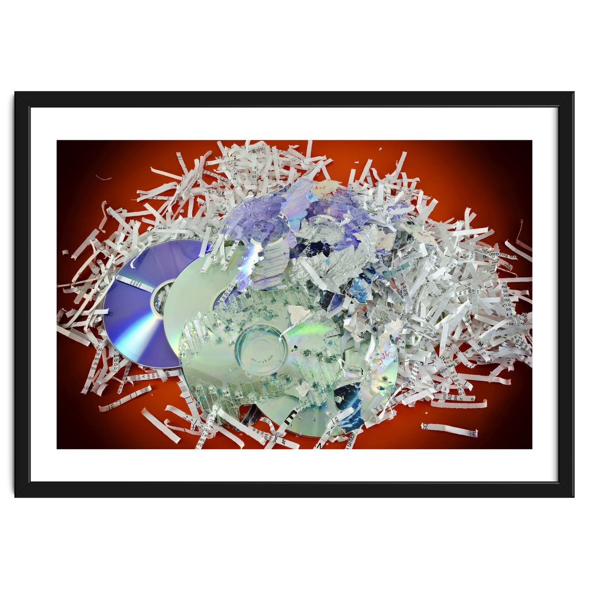 Destroyed information