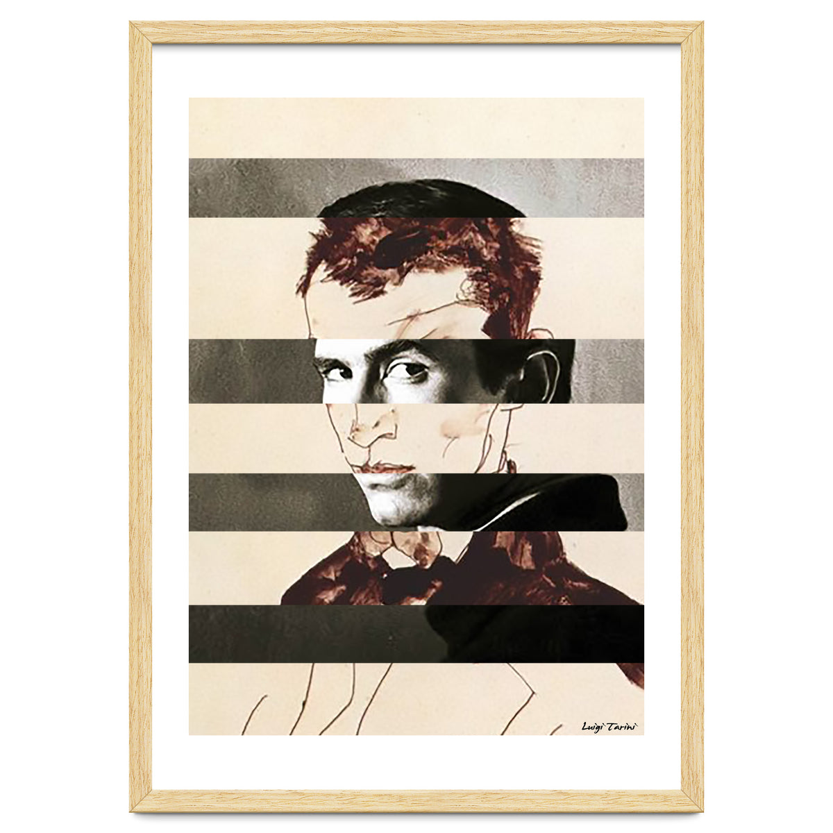 Egon Schiele's Self Portrait & Anthony Perkins