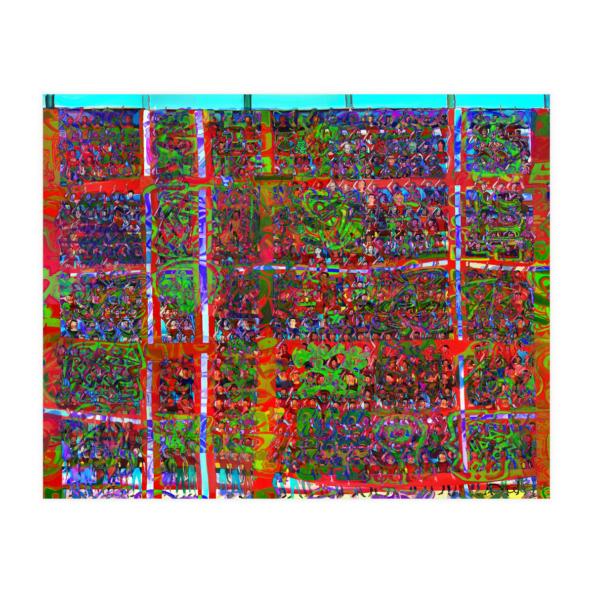 Gran Hinchada Roja 16 (Print Only)