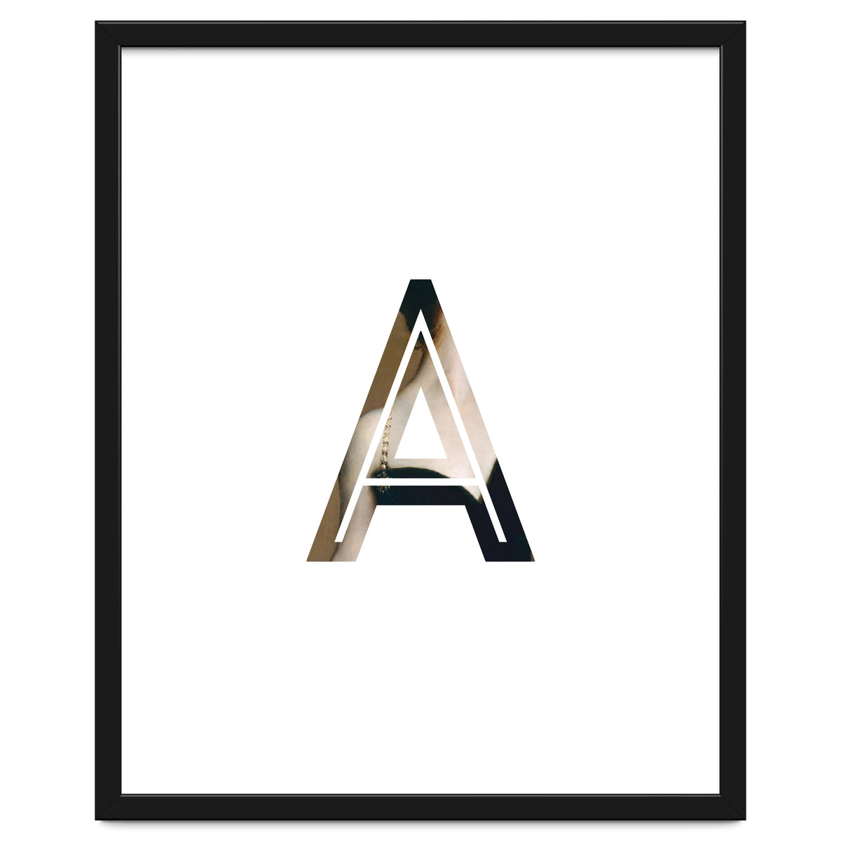 Letter A - (Impress)