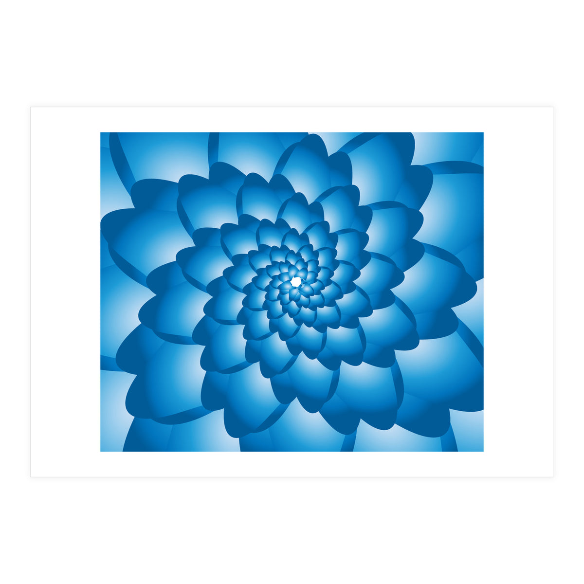 Flower Swirl Pattern (Print Only)
