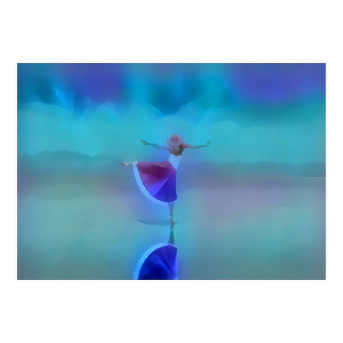 Dance on the Beach (Print Only)