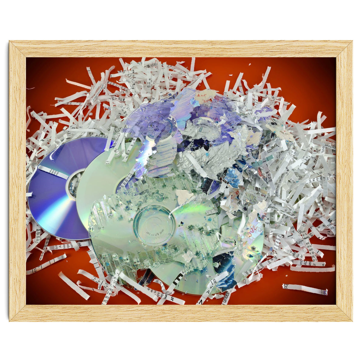 Destroyed information