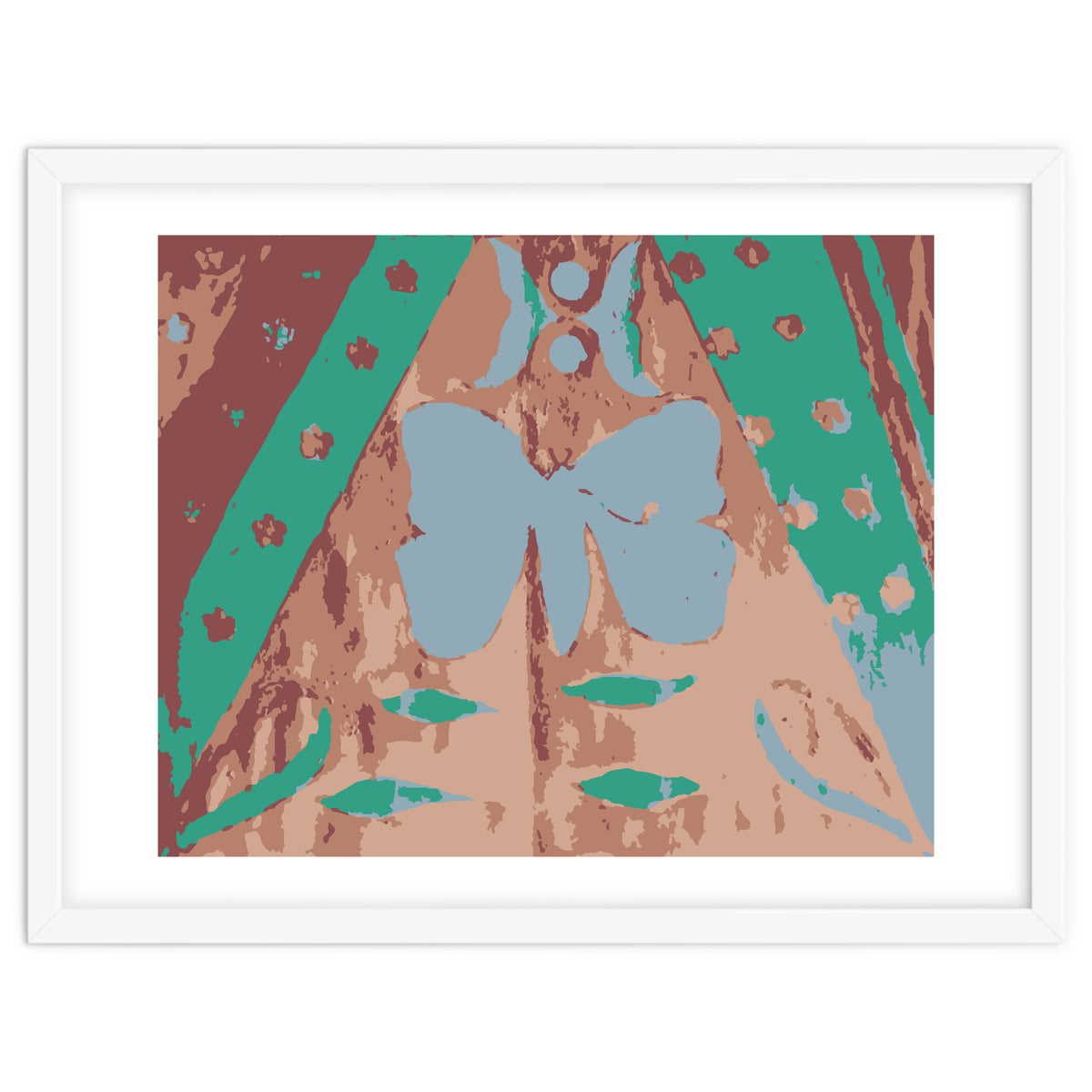 Butterfly Flower Array Art