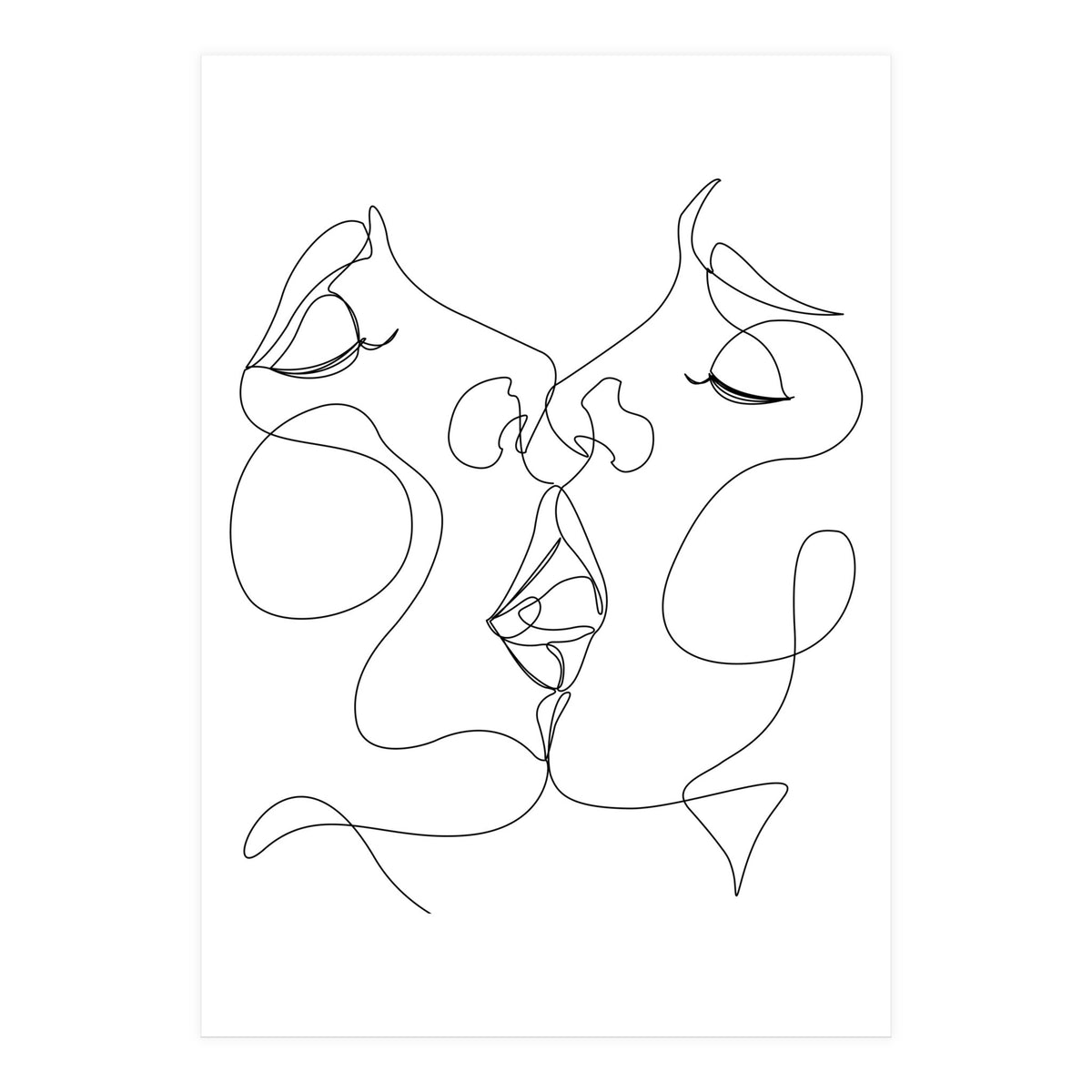 deeply kiss (Print Only)