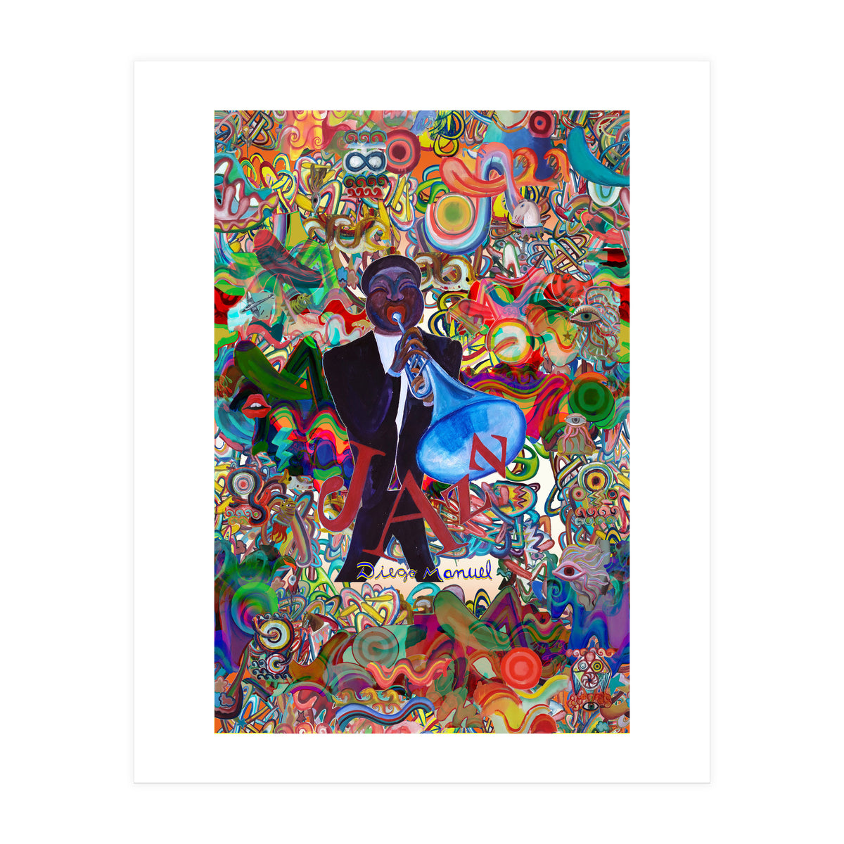 Jazz Y Graffitis (Print Only)