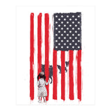 Little Girl And Wolves (Print Only) thumbnail
