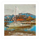Art boats on Lake Garda, Italy. (Print Only) thumbnail
