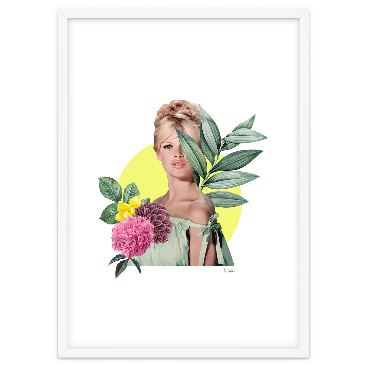 Brigitte Bardot Collage